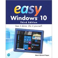 Easy Windows 10 by Soper, Mark Edward, 9780789759795