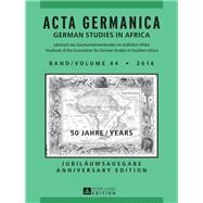 Acta Germanica by Von Maltzan, Carlotta, 9783631709795