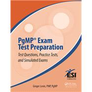 PgMP Exam Test Preparation by Levin, Ginger, Dr., 9781138579798