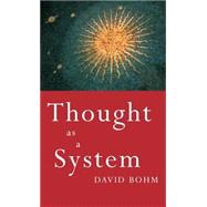 Thought As a System by Jenks; Chris, 9780415119801