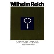 Character Analysis by Reich, Wilhelm; Carfagno, Vincent, 9780374509804