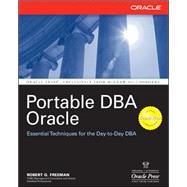 Portable DBA Oracle by Freeman, Robert, 9780072229806