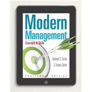 Modern Management Concepts and Skills by Certo, Samuel C.; Certo, S. Trevis, 9780133859812