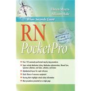 RN PocketPro: Clinical Procedure Guide by Myers, Ehren, 9780803629820