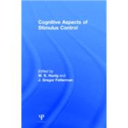 Cognitive Aspects of Stimulus Control by Honig; W. K., 9780805809831