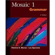 Mosaic One: Grammar by Werner, Patricia K., 9780072329834