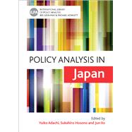 Policy Analysis in Japan by Adachi, Yukio; Hosono, Sukehiro; Lio, Jun, 9781847429841