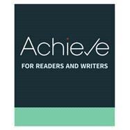 Achieve for Readers and Writers (1-Term Access; Multi-Course) by Bedford; ST Martins, 9781319509842