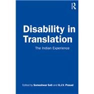 Disability in Translation by Sati, Someshwar; Prasad, G. J. V., 9780815369844