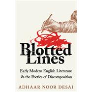 Blotted Lines by Adhaar Noor Desai, 9781501769849