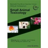 Blackwell's Five-Minute Veterinary Consult Clinical Companion Small Animal Toxicology by Osweiler, Gary D.; Hovda, Lynn R.; Brutlag, Ahna G.; Lee, Justine A., 9780813819853