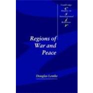 Regions of War and Peace by Douglas Lemke, 9780521809856
