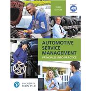 Automotive Service Management by Rezin, Andrew, 9780134709857