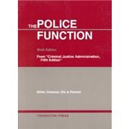 Police Function by Miller, Frank W., 9781566629867