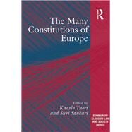 The Many Constitutions of Europe by Tuori,Kaarlo, 9781138249868