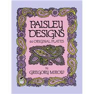 Paisley Designs by Mirow, Gregory, 9780486259871