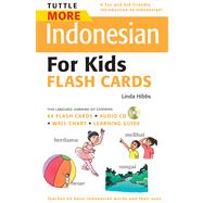Tuttle More Indonesian for Kids Flash Cards by Hibbs, Linda, 9780804839877