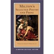 Milton's Sel Poet/Prose Nce Pa by Milton,John, 9780393979879