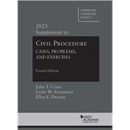 2023 Supplement to Civil Procedure(American Casebook Series) by Cross, John T.; Abramson, Leslie W.; Deason, Ellen E., 9781685619879