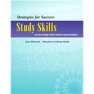 Strategies For Success Study Skills for the College Math Student by Marecek, Lynn; Anthony-Smith, MaryAnne, 9780321969880