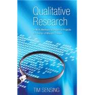 Qualitative Research by Sensing, Tim, 9781498259880