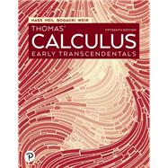 Thomas' Calculus: Early Transcendentals [Rental Edition] by Hass, Joel R., 9780137559893