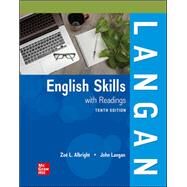 English Skills with Readings by John Langan; Zoe Albright, 9781260899894