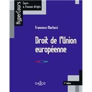 Droit de l'Union europenne by Francesco Martucci, 9782247129898
