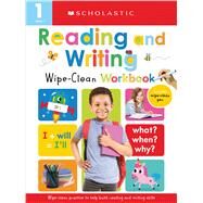 First Grade Reading/Writing Wipe Clean Workbook: Scholastic Early Learners (Wipe Clean) by Unknown, 9781338849899