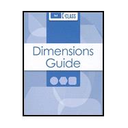 PRE-K CLASS DIMENSIONS GUIDE by Unknown, 9780986289903