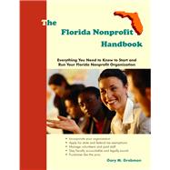 The Florida Nonprofit Handbook by Gary Marc Grobman, 9781929109920