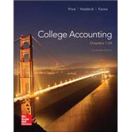 College Accounting (Chapters 1-24) by Price, John; Haddock, M. David; Farina, Michael, 9780077639921