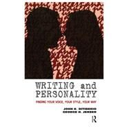 Writing and Personality by Ditiberio, John K.; Jensen, George H., 9780367329921