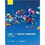 Law for Social Workers by Carr, Helen; Goosey, David, 9780198869924