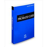 California Probate Code 2018 by West Group, 9780314689924