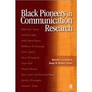 Black Pioneers in Communication Research by Ronald L. Jackson II, 9780761929925