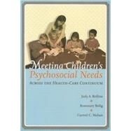 Meeting Children's Psychosocial Needs Across The Health-Care Continuum by Rollins, Judy Holt; Bolig, Rosemary, Ph.D.; Mahan, Carmel C., 9780890799925