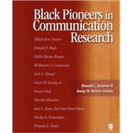Black Pioneers in Communication Research by Ronald L. Jackson II, 9780761929932