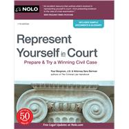 Represent Yourself in Court by Paul Bergman; Sara J. Berman, 9781413329933