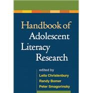 Handbook of Adolescent Literacy Research by Christenbury, Leila; Bomer, Randy; Smagorinsky, Peter, 9781606239933