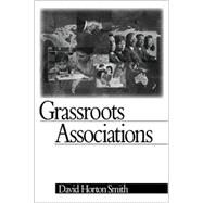 Grassroots Associations by David Horton Smith, 9780803959934