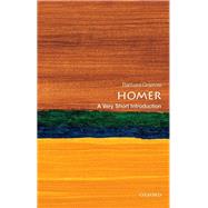 Homer: A Very Short Introduction by Graziosi, Barbara, 9780199589944