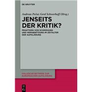 Jenseits der Kritik? by Andreas Pecar, Gerd Schwerhoff, 9783111449944
