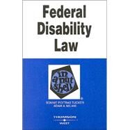 Federal Disability Law In A Nutshell by Tucker, Bonnie Poitras; Milani, Adam A., 9780314149947