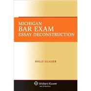 Michigan Bar Exam Essay Deconstruction by Glazier, Holly, 9780735509955