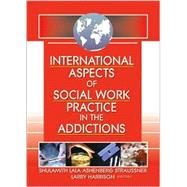 International Aspects of Social Work Practice in the Addictions by Straussner; Shulamith Lala A., 9780789019974
