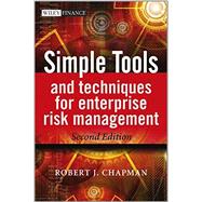 Simple Tools and Techniques for Enterprise Risk Management by Chapman, Robert J., 9781119989974
