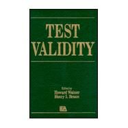 Test Validity by Wainer; Howard, 9780898599978