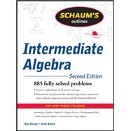 Schaum's Outline of Intermediate Algebra, Second Edition by Steege, Ray; Bailey, Kerry, 9780071629980