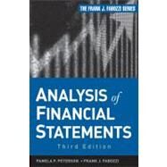 Analysis of Financial Statements by Peterson Drake, Pamela; Fabozzi, Frank J., 9781118299982